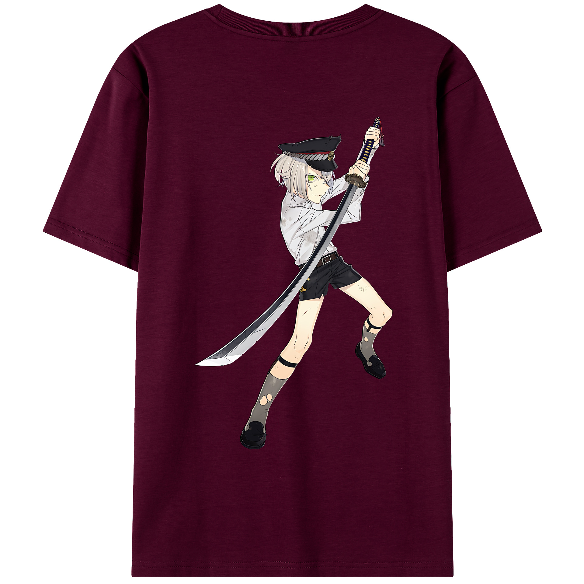 （画像用） 刀剣乱舞 Touken Ranbu レディース半袖Tシャツ(バックプリント)